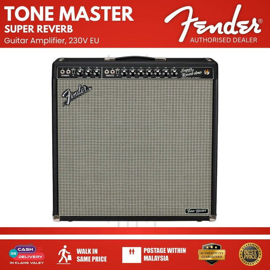 Fender Tone Master Super Reverb Guitar Amplifier, 230V EU