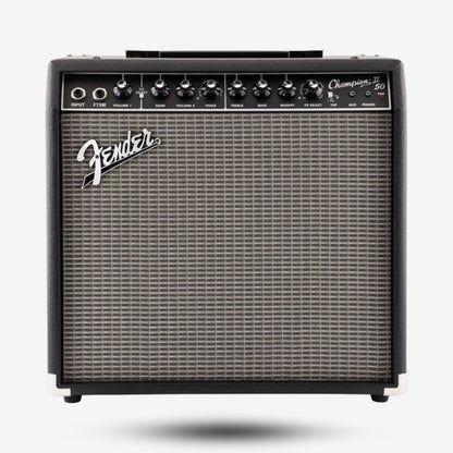 Fender Champion II 50 Guitar Combo Amplifier, 230V UK / Speaker Guitar Keyboard Lead Amp Champion-II 50