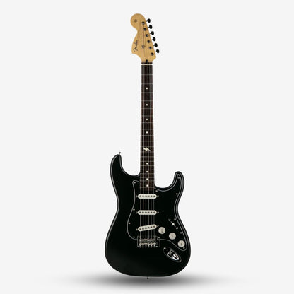 Fender Japan Sham Kamikaze Signature Reverse Headstock SSS Stratocaster Electric Guitar , Rosewood FB - Satin Black