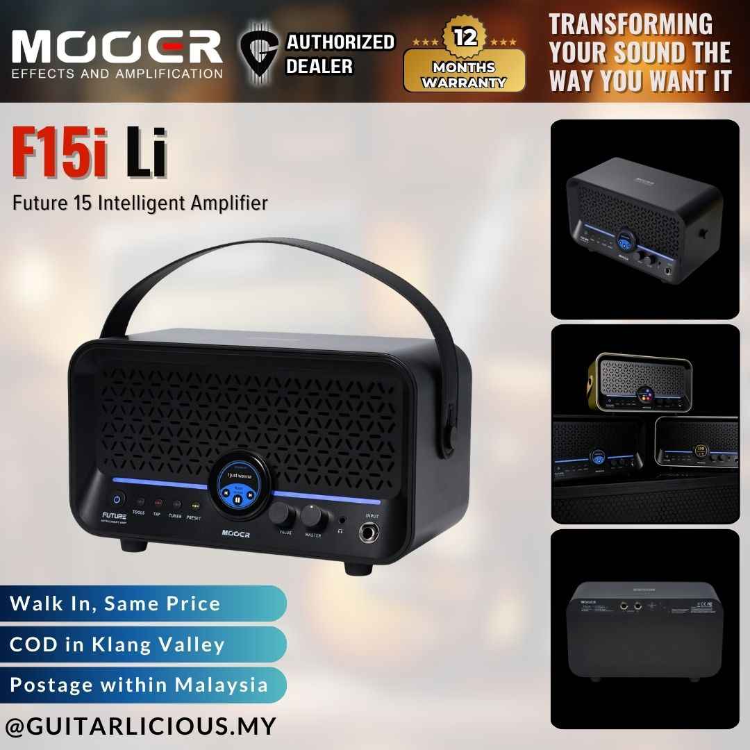 Mooer F15i Li Future 15 Intelligent Amplifier - (F15iLi)