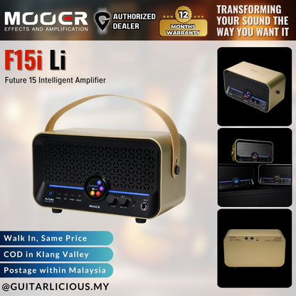 Mooer F15i Li Future 15 Intelligent Amplifier - (F15iLi)