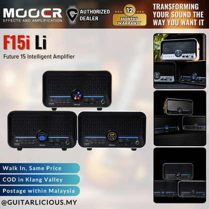 Mooer F15i Li Future 15 Intelligent Amplifier - (F15iLi)