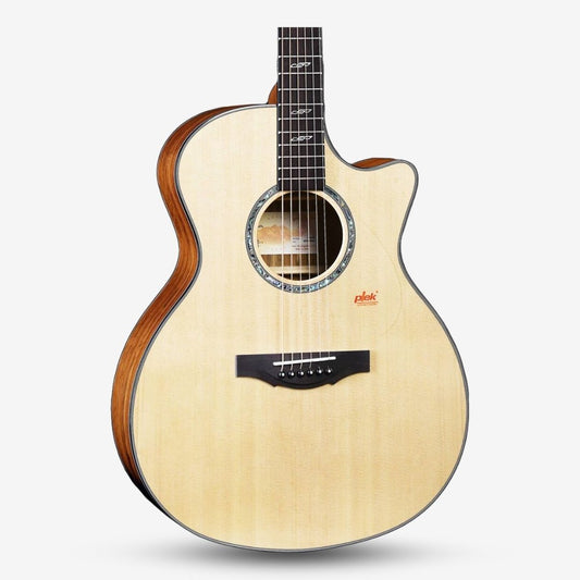 Kepma F2 Solid Sitka Spruce Top Grand Auditorium Acoustic Guitar - Natural ( F2SGA / F2S-GA)