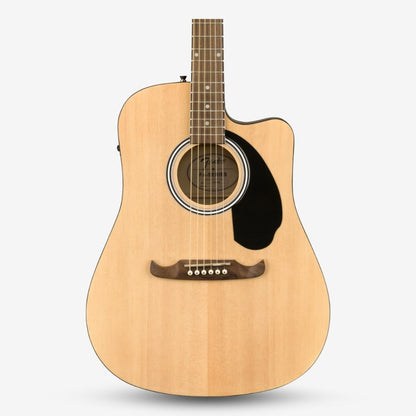 Fender FA-125CE Dreadnought Acoustic Guitar with Fender Active PIck Up, Walnut FB, Natural (FA125 / FA 125E/ FA125CE)