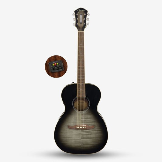 Fender FA-235E Concert Semi Acoustic Guitar with Fishman Electronics Laurel FB, Moonlight Burst ( FA235E / FA 235E )