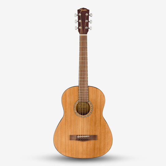 FENDER ( FA-15 / FA15 ) 3/4 Size Steel String Acoustic Guitar w/Bag, Walnut FB - (F03-097-1170-121)