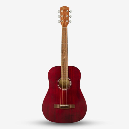 Fender Limited Edition FA-15 3/4 Size Steel String Acoustic Guitar w/ Gig Bag - Red ( 36 inch / FA15 / FA 15 )