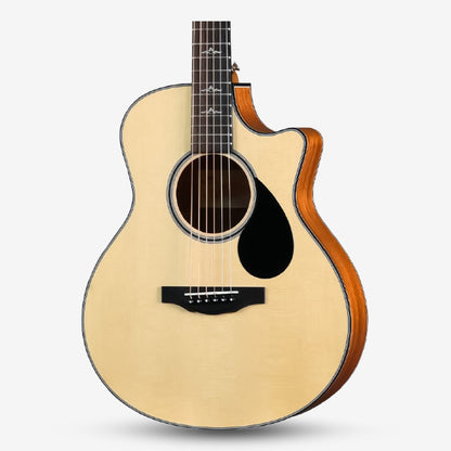 Kepma FC Mini SM Elite Series 36 inch  Solid Top Travel Acoustic Guitar - Natural ( FC-MINI-NAT )