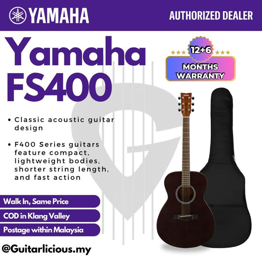 Yamaha FS400 Concert Body Acoustic Guitar ( FS 400 / FS-400 )