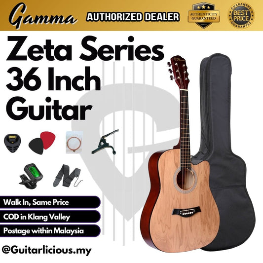 ZETA Series 36 inch Beginner Acoustic Guitar (with Truss Rod) - FT-AB36 by RCStromm