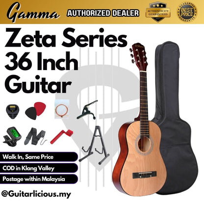 ZETA Series 36 inch Beginner Acoustic Guitar (with Truss Rod) - FT-AB36 by RCStromm