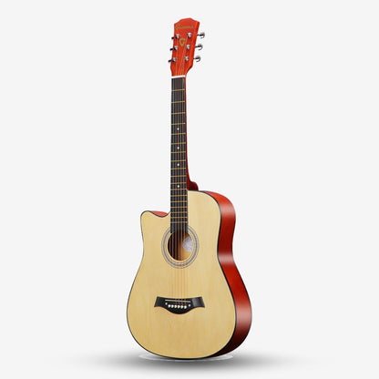 ZETA (Left Handed) Series 38” Beginner Acoustic Guitar - (RCStromm, FT-D38LH)