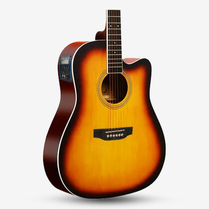 GAMMA Series 41 inch Acoustic Guitar with 4 band EQ (FT-G41-EQ)