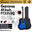 Gamma 41" Acoustic Guitar w 3 Band EQ with tuner FT-221-EQ