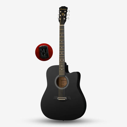 GAMMA Series 41inch Acoustic Guitar with 2 band EQ / Semi Acoustic ( FT221-EQ / FT-221-EQ / FT 221 EQ )