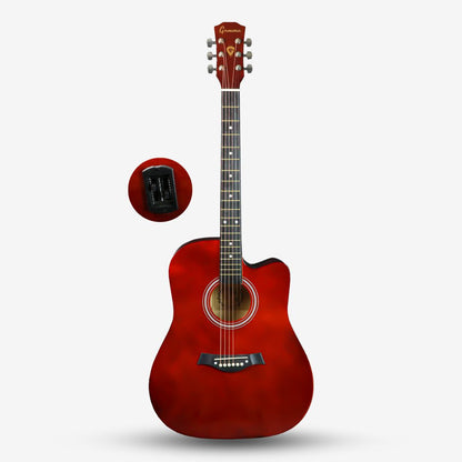 GAMMA Series 41inch Acoustic Guitar with 2 band EQ / Semi Acoustic ( FT221-EQ / FT-221-EQ / FT 221 EQ )