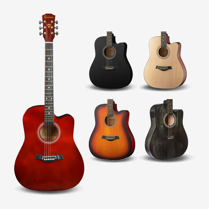 GAMMA Series 41inch Acoustic Guitar with 2 band EQ / Semi Acoustic ( FT221-EQ / FT-221-EQ / FT 221 EQ )