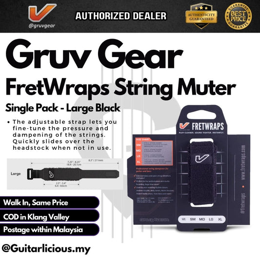 Gruv Gear FretWraps String Muter Single Pack - Black