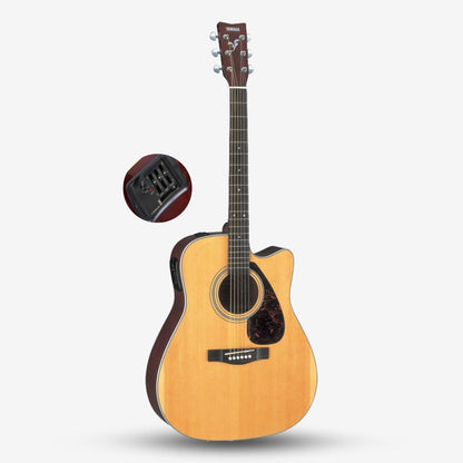 Yamaha FX370C Cutaway Acoustic-Electric Guitar with Active Pickup ( F370EQ / FX-370 / FX370 )