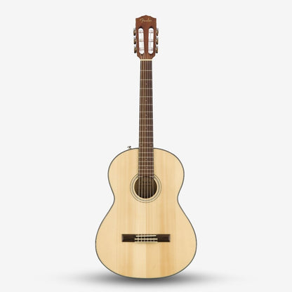 Fender CN-60S Nylon String Solid Top Concert Classical Guitar, Walnut FB , Natural ( Full size, CN 60S / CN60S / NAT )