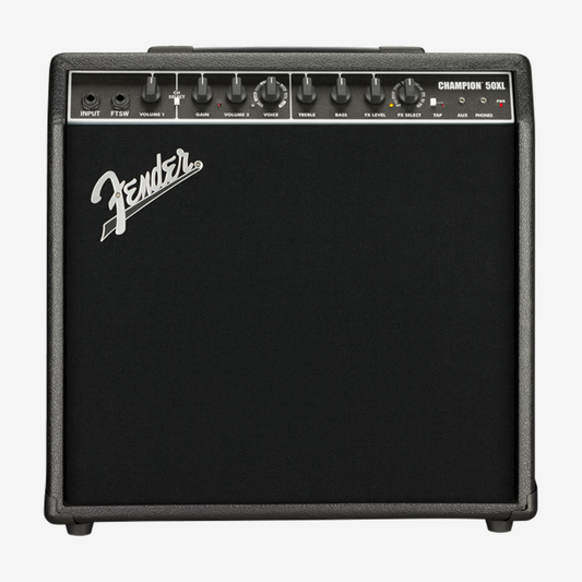 Fender Champion 50XL (50 watts) Guitar Combo Amplifier, 230V UK ( Champion 50 XL / Champion50XL )