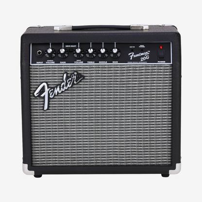 Fender Frontman 20G Guitar with Overdrive Combo Amplifier (20watts / Fender 20 / Frontman 20)