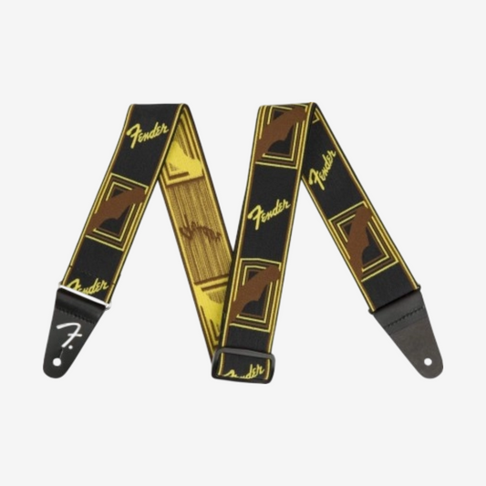 Fender WeighLess Monogram Guitar Strap for Electric / Acoustic / Bass Guitar Strap