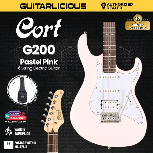 Cort G200-SP SKB Special Production (Pastel Pink) Electric Guitar