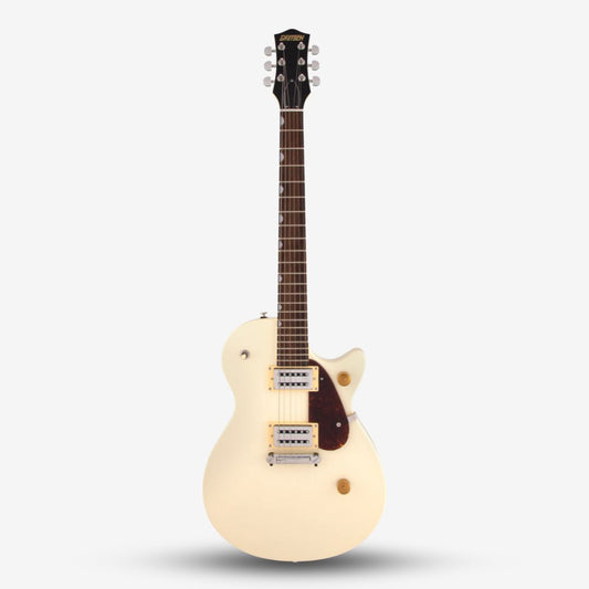 Gretsch G2210 Streamliner Junior Jet Club Electric Guitar, Laurel FB, Vintage White (G21-280-5400-505)