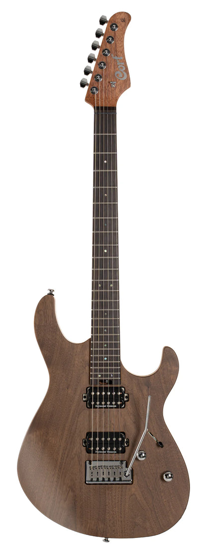 Cort G300 Raw Electric Guitar with Bag - Natural Satin