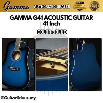 GAMMA Series 41 inch Beginner Acoustic Guitar with truss rod ( FT-G41 / G 41 )