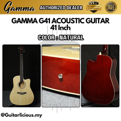 GAMMA Series 41 inch Beginner Acoustic Guitar with truss rod ( FT-G41 / G 41 )