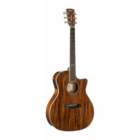Cort GA5F-KOA Cutaway Acoustic-Electric Guitar - Natural