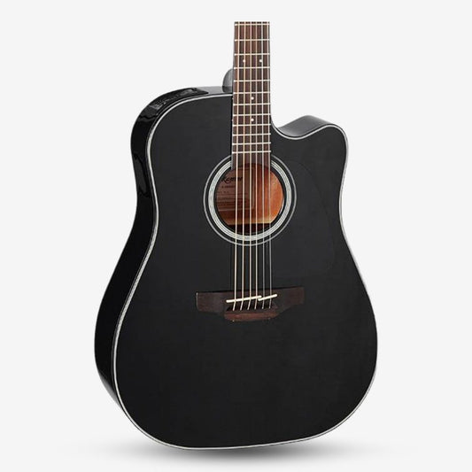 TAKAMINE GD30CE Solid Spruce Top, Mahogany Back & Side, Dreadnought Cutaway Acoustic-Electric,TP4TD EQ - BLACK