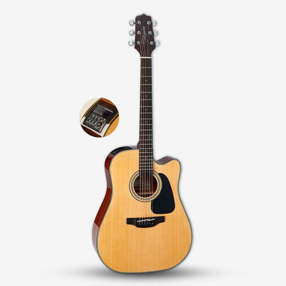 TAKAMINE GD30CE Solid Spruce Top, Mahogany Back & Side, Dreadnought Cutaway Acoustic-Electric,TP4TD EQ - NATURAL