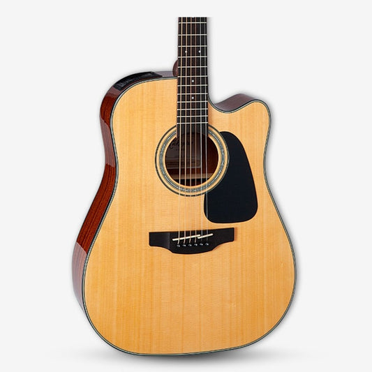 TAKAMINE GD30CE Solid Spruce Top, Mahogany Back & Side, Dreadnought Cutaway Acoustic-Electric,TP4TD EQ - NATURAL