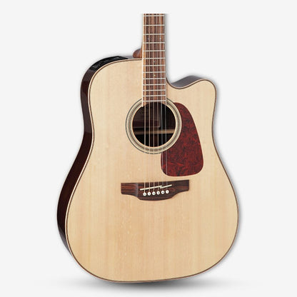 Takamine GD93CE NAT Dreadnought Cutaway Solid Spruce Top, Black Walnut 3PCS Back w Maple, Acoustic-Electric TK-40D EQ