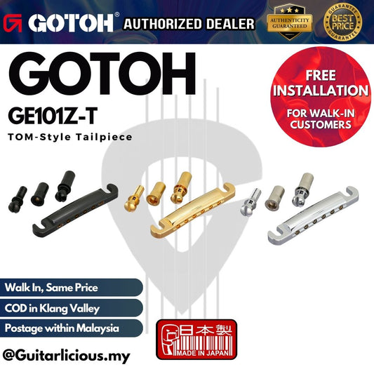 GOTOH GE101Z-T TOM-Style Tailpiece ( GE101Z-T )