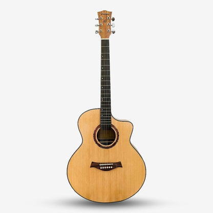 GAMMA (GM-161) 40inch Grand Auditorium Acoustic Guitar with Cutaway ( GM161 / GM 161 / GM-161-40 )