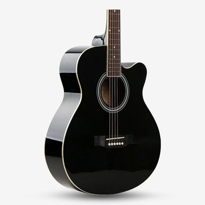 Gamma GM-4010 (Glossy Finish) Dreadnought 40 inch Acoustic Guitar with Cutaway ( GM4010 / GM 4010 )