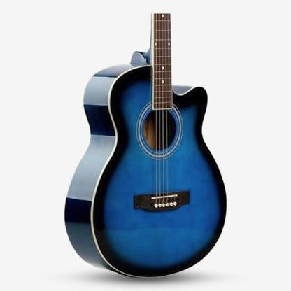 Gamma GM-4010 (Glossy Finish) Dreadnought 40 inch Acoustic Guitar with Cutaway ( GM4010 / GM 4010 )