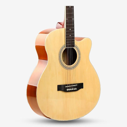 Gamma GM-4010 (Glossy Finish) Dreadnought 40 inch Acoustic Guitar with Cutaway ( GM4010 / GM 4010 )