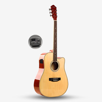 Gamma GM-4111-EQ (Glossy Finish) Dreadnought 41 inch Acoustic Guitar with Cutaway With EQ / Preamp ( GM4111 / GM-4111 )