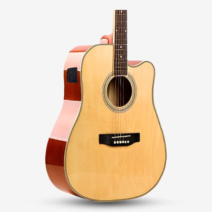 Gamma GM-4111-EQ (Glossy Finish) Dreadnought 41 inch Acoustic Guitar with Cutaway With EQ / Preamp ( GM4111 / GM-4111 )