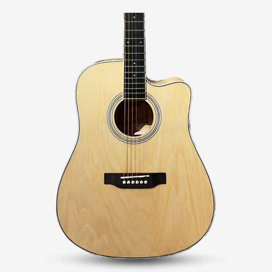 GAMMA GM-41 inch (Glossy Finish) Dreadnought Acoustic Guitar with Cutaway ( GM41 / GM 41 )