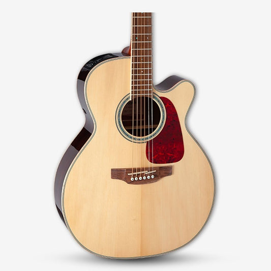 Takamine GN71CE Solid Spruce Top NEX Cutaway Acoustic-Electric Guitar w TK-40D EQ - Natural / GN71-CE GN-71CE