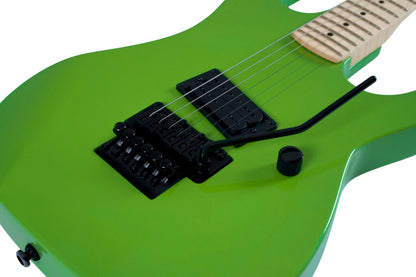 B.C. Rich Gunslinger Retro II with Floyd Rose Electric Guitar - Green Pearl  (Coming Soon)