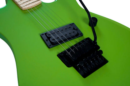 B.C. Rich Gunslinger Retro II with Floyd Rose Electric Guitar - Green Pearl  (Coming Soon)