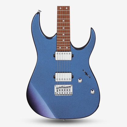 Ibanez Gio RG GRG121SP Double Humbucker (HH) Electric Guitar - Blue Metal Chameleon (GRG121SP-BMC / GRG-121-SP / GRG121)