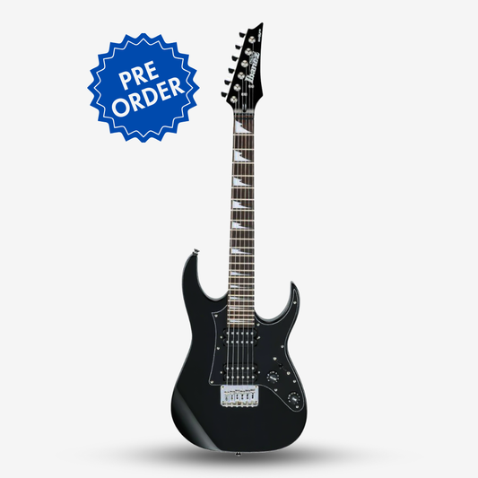 Ibanez GRGM21GB miKro Electric Guitar - Black Night (Pre-Order)